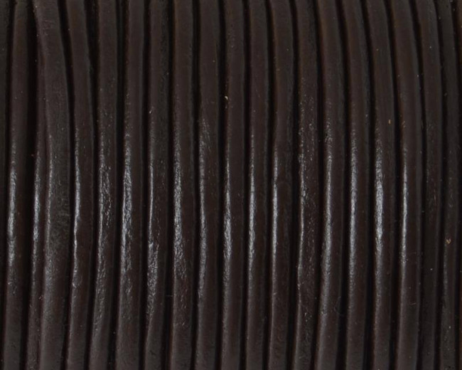 Cuero Redondo 2,5mm. marron