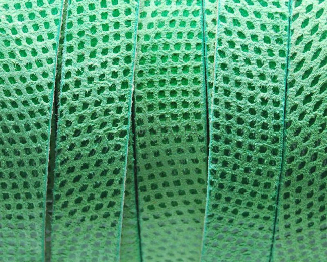 Ante luxus. Plano 13x2mm. Verde. Calidad Superior