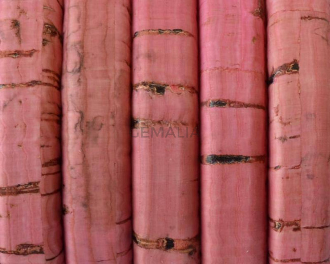 Corcho REGALIZ. Oval 10x6mm . Rosa-t. Calidad superior