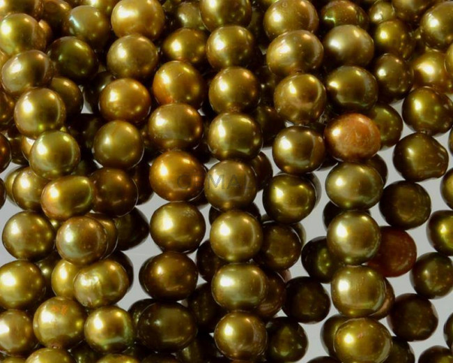 Perlas cultivadas. Potato. 7-8mm.