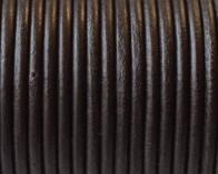 Cuero Redondo 3mm. marron