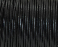 Cuero Redondo 1,5mm. Negro