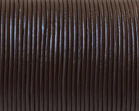 Cuero Redondo 1,5mm. Marron. Calidad superior