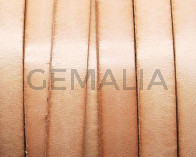 Cuero Plano 10x1,5mm. Natural. Calidad superior