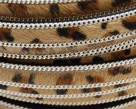 Tira leopardino. Con cadena. Plano 15mm.