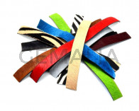 Tira de potro. Plano 20x2mm.MIX.5 tiras de 20cm.