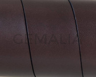 Cuero Plano 30x1,5mm. Marron oscuro. Calidad superior