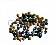 SWAROVSKI. Xilion Chatons 4mm. Cristal Metallic Blue