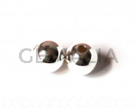 Plata925. Bola 12mm. Int.3,1mm. 4 u.