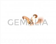 Plata 925. Oval 13x8mm. Plateado. Int.1,6mm