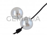 Perla SWAROVSKI 5817. 12mm. Blanca. Int.1,2mm