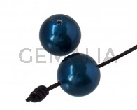 Perla SWAROVSKI 5817. 12mm. Petrol. Int.1,2mm