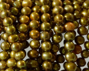 Perlas cultivadas. Potato. 7-8mm.