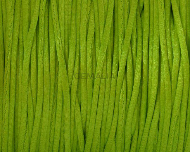 Nylon Cord. 1mm. Light green.