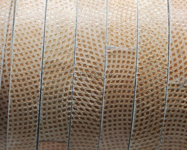 Suede Leather cord. Luxus. Flat. 13x2mm. Light brown. Best Quality.