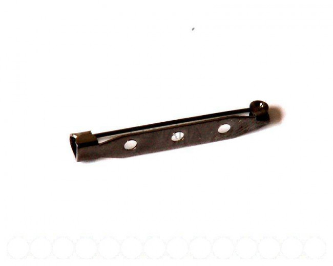 Accessorie.  38mm brooch. bronze..