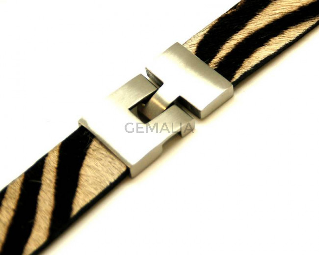 Stainless Steel. Clasp. 37x23x6.5mm. Inn.19x7mm.