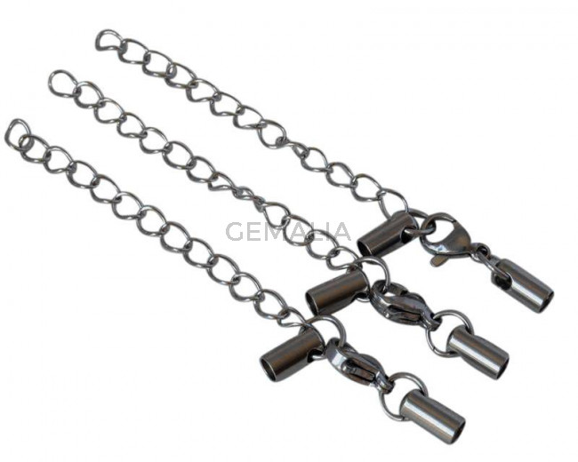 Stainless steel 304. Ending-lobster. Silver. Inn.3mm