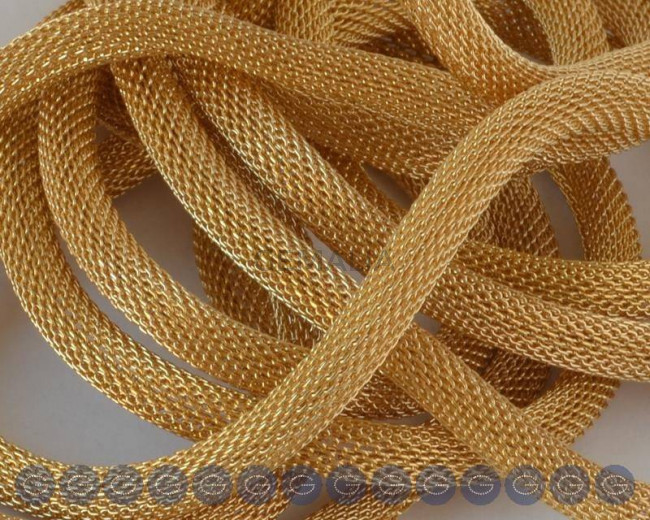 Stainless steel 304. Chain. Round. 5x0.3mm. Gold.