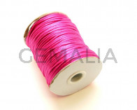 Nylon Cord. Round. 2mm. Fuchsia