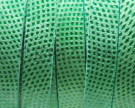 Suede Leather cord. Luxus. Flat. 13x2mm. Green. Best Quality.