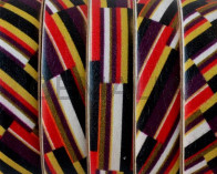 Flat Leather cord. 10x1.5mm. Print 3. Best Quality.