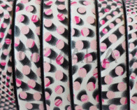 Flat Leather cord. 10x1.5mm. Print 1. Best Quality.