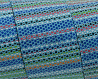 Flat Leather cord. 30x1.5mm. Blue. Best Quality.