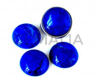 Turquoise. Natural. Cabochon. 20x20x6mm.