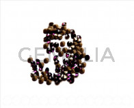 Swarovski. Xilion Chatons 4mm. Amethyst.