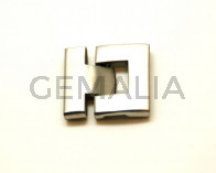 Stainless Steel. Clasp. 23x37x6mm. Inn.33.5x3.5mm.approx.