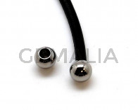 Stainless Steel. Round. 10mm. Inn.5mm. 1Hole.