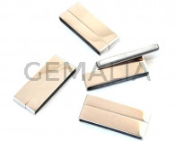 Stainless steel 304. Magnetic clasp.32x13x5mm.Silver color.Inn.20x3mm.