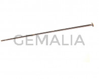 925 SILVER. Headpin 0,90-70mm 0,484gr/ud..