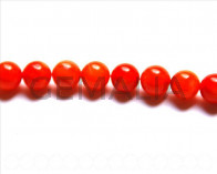 Coral BeadsNatural, Round-12mm. Sold per 16-inch strand.