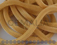 Stainless steel 304. Chain. Round. 5x0.3mm. Gold.