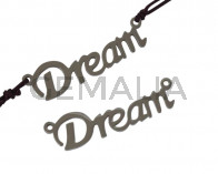 Connector Stainless Steel 304. Dream 31x8x1mm. Silver. Inn.1mm