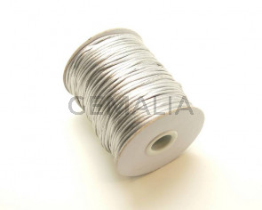 Nylon Cord. 2mm. Light grey. 88Metres.