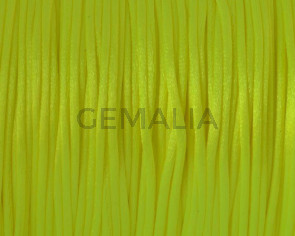 Nylon Cord. 1mm. Yellow. Fluorescent.