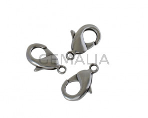 Brass lobster 18mm. Silver.