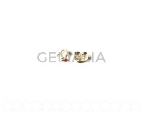 926 SILVER. Comfort Earnuts, medium. 26 PCs